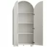 Modway Bellamy Tall Arched Storage Cabinet Ash Open - Modway Bellamy Tall Arched Storage Cabinet Ash Open