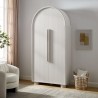 Modway Bellamy Tall Arched Storage Cabinet Ash