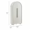 Modway Bellamy Tall Arched Storage Cabinet Ash - Modway Bellamy Tall Arched Storage Cabinet Ash