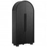 Modway Bellamy Tall Arched Storage Cabinet Black
