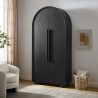 Modway Bellamy Tall Arched Storage Cabinet Black