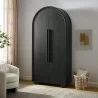 Modway Bellamy Tall Arched Storage Cabinet Black - Modway Bellamy Tall Arched Storage Cabinet Black