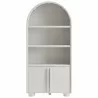Modway Bellamy Tall Arched Display Cabinet Bookcase Front - Modway Bellamy Tall Arched Display Cabinet Bookcase Front