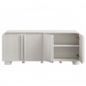Modway Bellamy Curved 4-Door Sideboard Cabinet Open