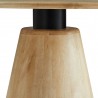 Modway Sabelle 47" Round Wood Dining Table Base