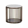 Sunpan Naxos End Table - Front Angle - Sunpan Naxos End Table - Front Angle