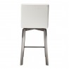 Moe's Home Collection Giro Swivel Counter Stool - White in Back Angle