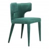 Moe's Home Collection Jennaya Dining Chair Green - Angled