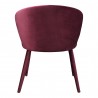 Moe's Home Collection Stewart Dining Chair - Purple - Back Angle