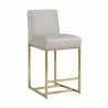 Sunpan Joyce Counter Stool Casablanca Stratus - Front Side Angle - Sunpan Joyce Counter Stool Casablanca Stratus - Front Side Angle