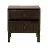 Essentials For Living Highland 2-Drawer Nightstand - Front Opened Angle - Essentials For Living Highland 2-Drawer Nightstand - Front Opened Angle