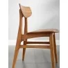 Greenington Cassia Dining Chair, Amber, (Set of 2), Side View - Greenington Cassia Dining Chair, Amber, (Set of 2), Side View