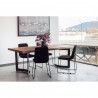 Moe's Home Collection Ruth Dining Chair in Black - Set of Two - Lifestyle