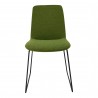 Moe's Home Collection Ruth Dining Chair in Green - Set of Two - Front Angle