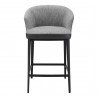 Moe's Home Collection Beckett Counter Stool - Grey - Front Angle