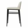 Moe's Home Collection Baron Counter Stool in Beige - Side Angle - Moe's Home Collection Baron Counter Stool in Beige - Side Angle