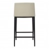 Moe's Home Collection Baron Counter Stool in Beige - Back Angle