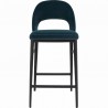 Moe's Home Collection Roger Counter Stool in Teal - Front Angle