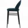 Moe's Home Collection Roger Counter Stool in Teal - Side Angle