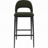 Moe's Home Collection Roger Bar Stool - Green Velvet - Front