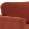 Sunpan Ryanne Sofa - Treasure Russet - Closeup Top Angle - Sunpan Ryanne Sofa - Treasure Russet - Closeup Top Angle