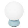 Moe's Home Collection Ovi Table Lamp in Light Blue