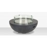 Source Furniture Elements Concrete Fire Pit Metal Cover