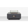 Source Furniture Elements Concrete Fire Pit (Square) Glass Front