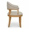 Moe's Home Collection Carlos Dining Chair in Taupe - Side - Moe's Home Collection Carlos Dining Chair in Taupe - Side