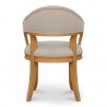 Moe's Home Collection Carlos Dining Chair in Taupe - Back
