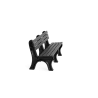 Polly Products Economizer Backed Bench1 - Polly Products Economizer Backed Bench1