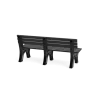 Polly Products Economizer Backed Bench Back - Polly Products Economizer Backed Bench Back