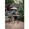 Outdoor Greatroom Company Empire Square Pub Table - Lifestyle