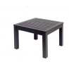 Belmar End Table - Black/Soft Gray