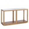 Sunpan Oakville Console Table - Front Side Angle