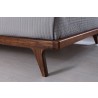 Greenington Mercury Upholstered Eastern King Platform Bed, Exotic - Base Angle