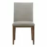 Moe's Home Collection Frankie Dining Chair in Grey - Set of Two - Front Angle - Moe's Home Collection Frankie Dining Chair in Grey - Set of Two - Front Angle