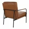 Moe's Home Collection Verlaine Armchair, Chestnut Brown - Back Side Angle - Moe's Home Collection Verlaine Armchair, Chestnut Brown - Back Side Angle