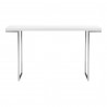 Moe's Home Collection Repetir Console Table White Lacquer - Front Angle