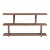 Moe's Home Collection Miri Shelf Small - Walnut - Front Angle
