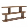 Moe's Home Collection Miri Shelf Small - Walnut - Front Side Angle