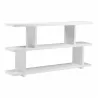Moe's Home Collection Miri Shelf Small - White - Front Side Angle - Moe's Home Collection Miri Shelf Small - White - Front Side Angle
