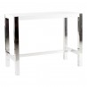 Moe's Home Collection Riva Counter Table in White - Front Side Angle