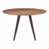 Moe's Home Collection Dover Small Dining Table - Walnut - Front Angle