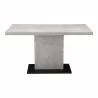 Moe's Home Collection Hanlon Dining Table - Front Angle - Moe's Home Collection Hanlon Dining Table - Front Angle