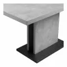 Moe's Home Collection Hanlon Dining Table - Side Closeup Top Angle - Moe's Home Collection Hanlon Dining Table - Side Closeup Top Angle