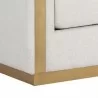 Sunpan Lean Sofa - Belfast Oatmeal - Base Angle - Sunpan Lean Sofa - Belfast Oatmeal - Base Angle