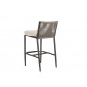 Pietra Counterstool in Echo Ash, No Welt - Back Side Angle