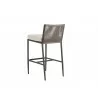 Pietra Counterstool in Echo Ash, No Welt - Back Side Angle - Pietra Counterstool in Echo Ash, No Welt - Back Side Angle