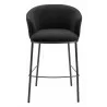Essen Barstool in Black & Bronze-Front View 1 - Essen Barstool in Black & Bronze-Front View 1